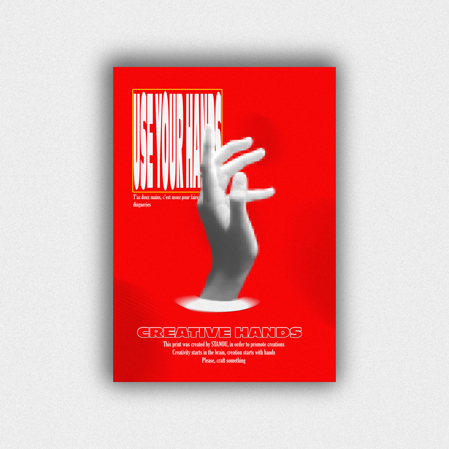 CREATIVE HANDS - PRINT