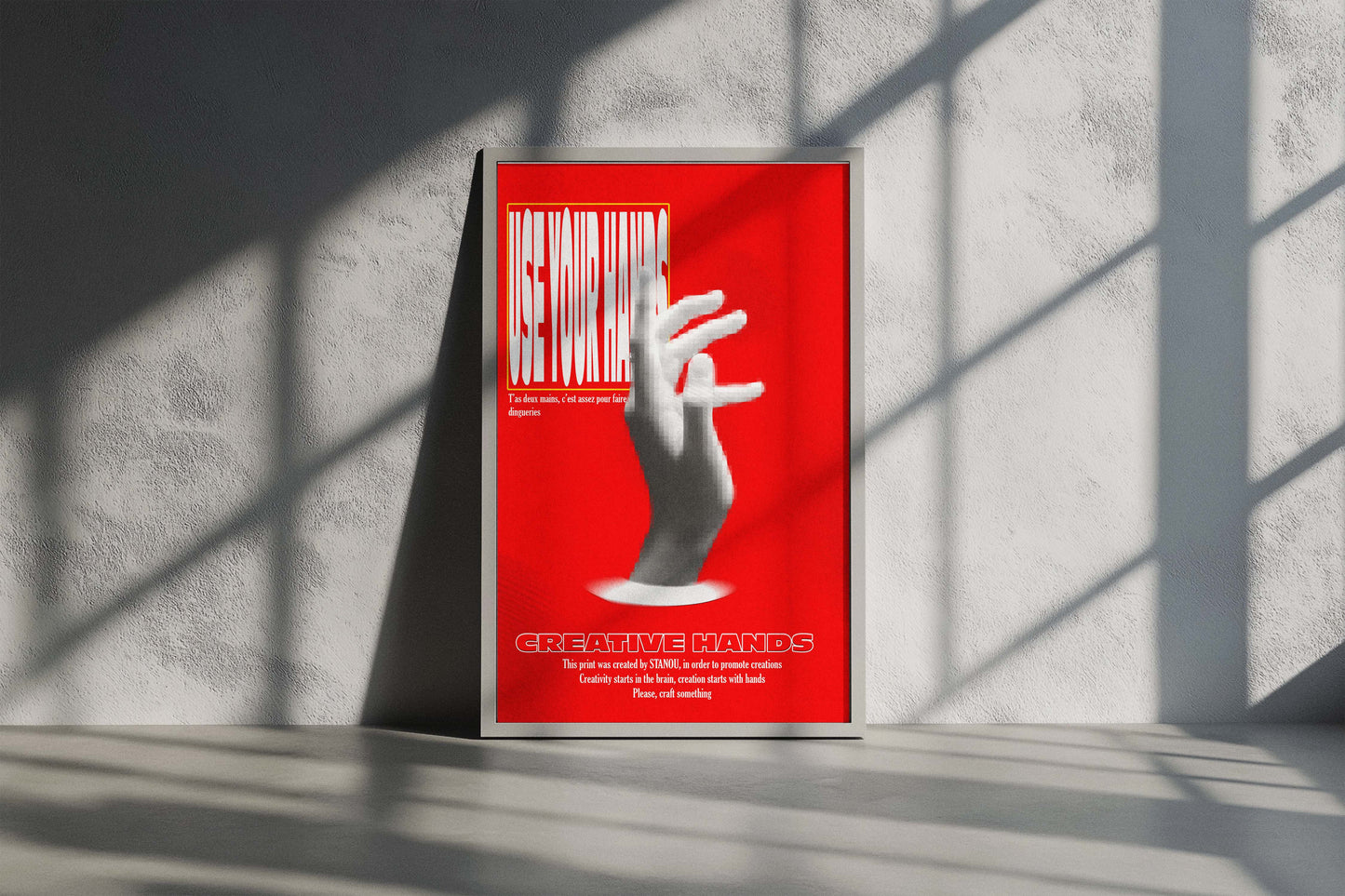 CREATIVE HANDS - PRINT